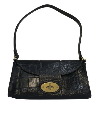 Mulberry Zinia Croc Embossed, front view